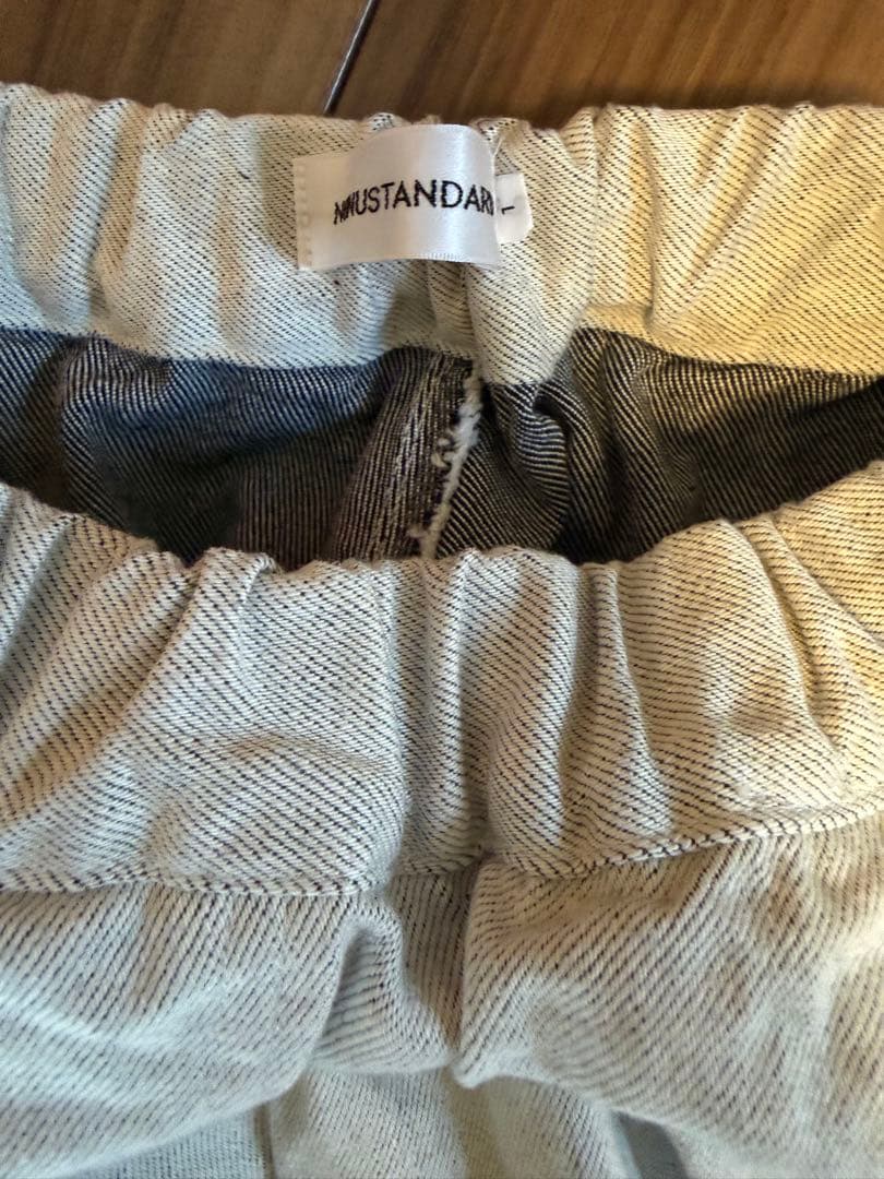 ヌヌフォルム　nunuforme ポインテッドデニムパンツ　155cm