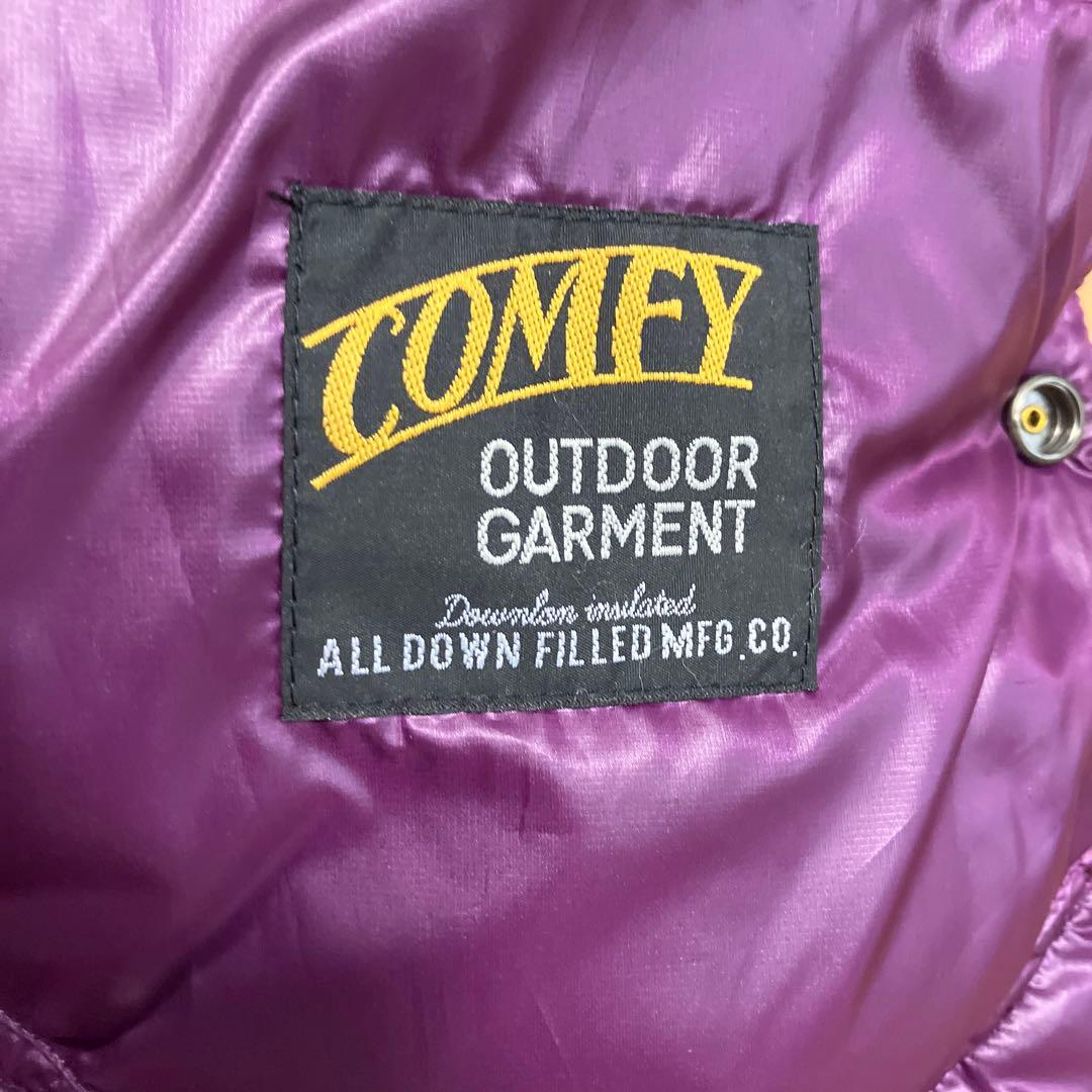 comfy outdoor garment コンフィ ダウンベスト ネイビーL