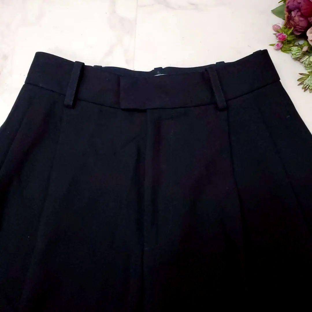 極美品・現行✨ジルサンダー ダブルコットンショートパンツ ブラック タック