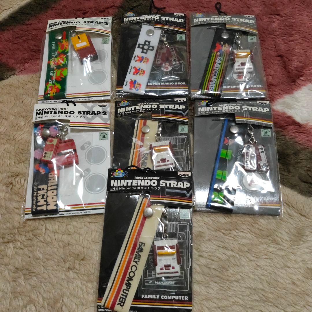 新品 Nintendo 任天堂 ストラップ スーパーマリオブラザーズ ファミコン