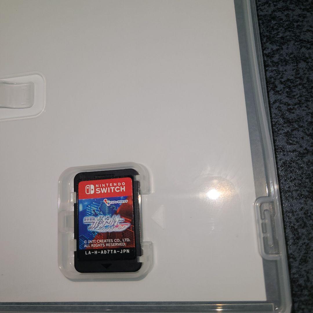 switch 版　蒼き雷霆ガンヴォルトストライカーズパック限定版　GEO特典付