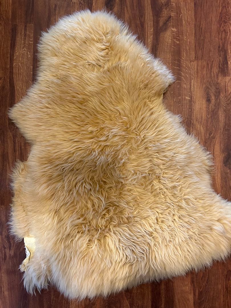 【ニュージーランド製】高級シープスキン ムートンラグ 羊毛