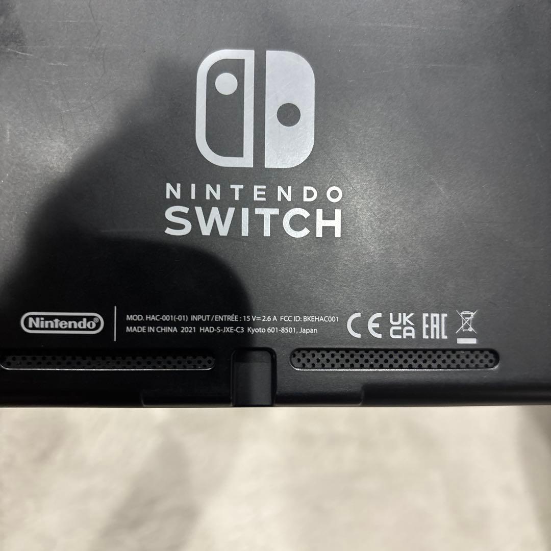 Nintendo Switch 本体 グレー 2021年式（要メンテナンス）