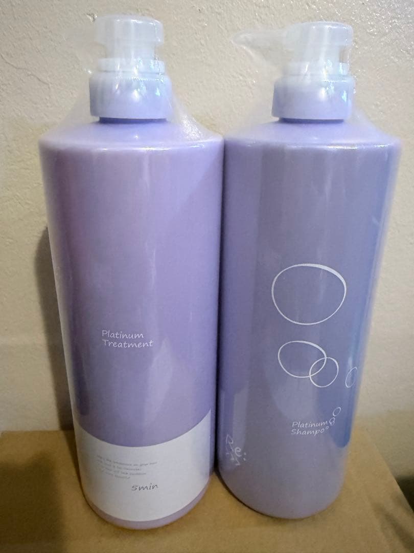 プラチナムトリートメント＆シャンプー 1000ml 2本セット