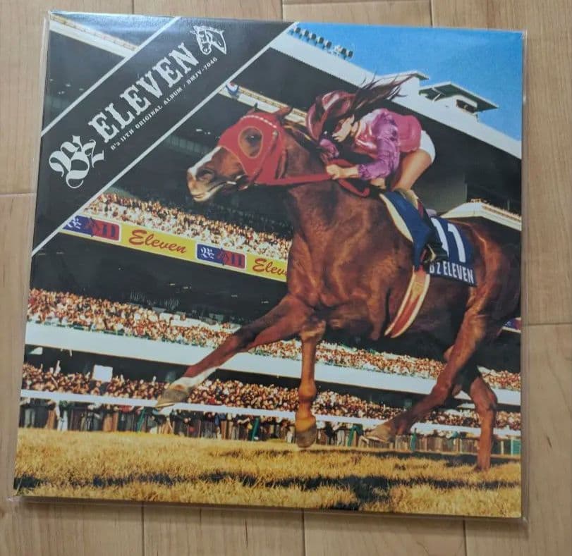 B'z オリジナルアルバム「ELEVEN」 アナログレコード新品未開封品