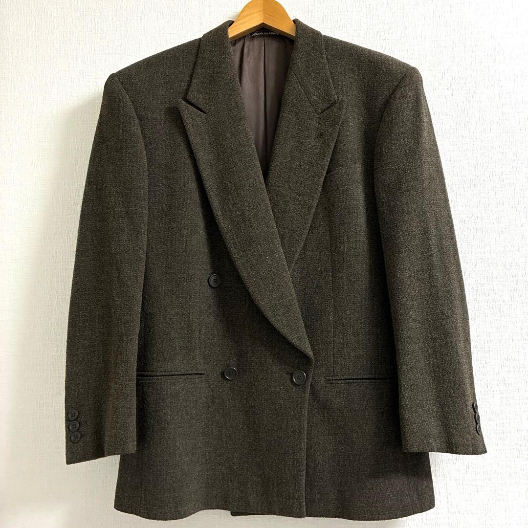 GIORGIO ARMANI ジョルジオアルマーニ　イタリア製　メランジ織り　M