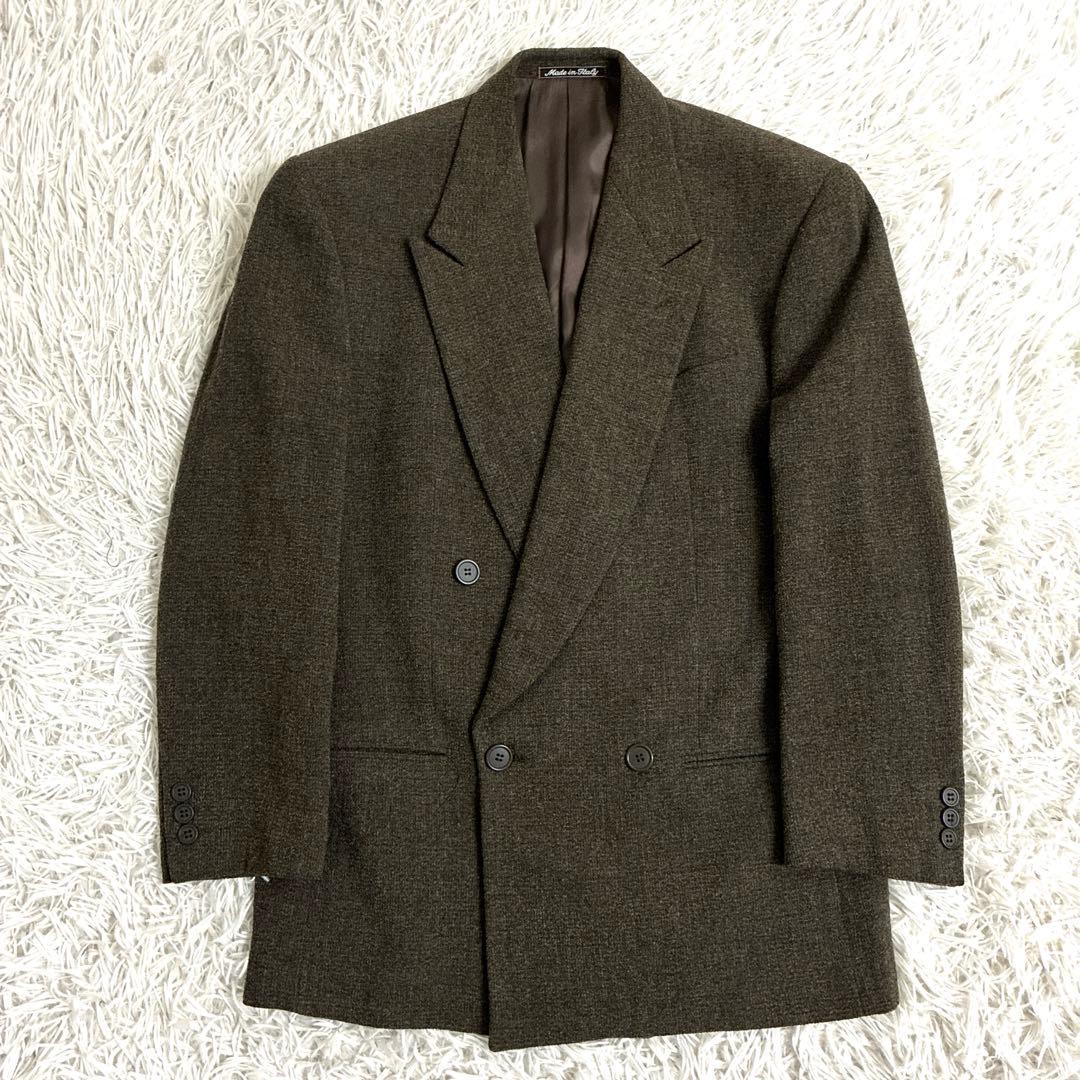 GIORGIO ARMANI ジョルジオアルマーニ　イタリア製　メランジ織り　M