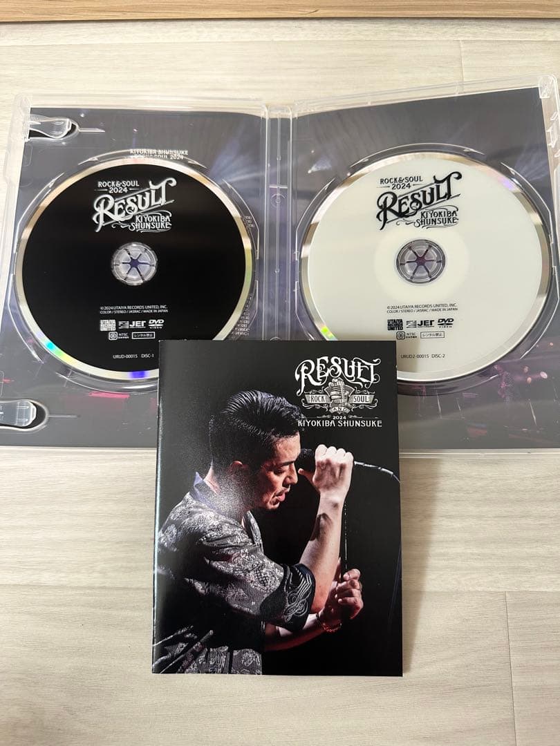 KIYOKIBA SHUNSUKE RESULT DVD 2枚組