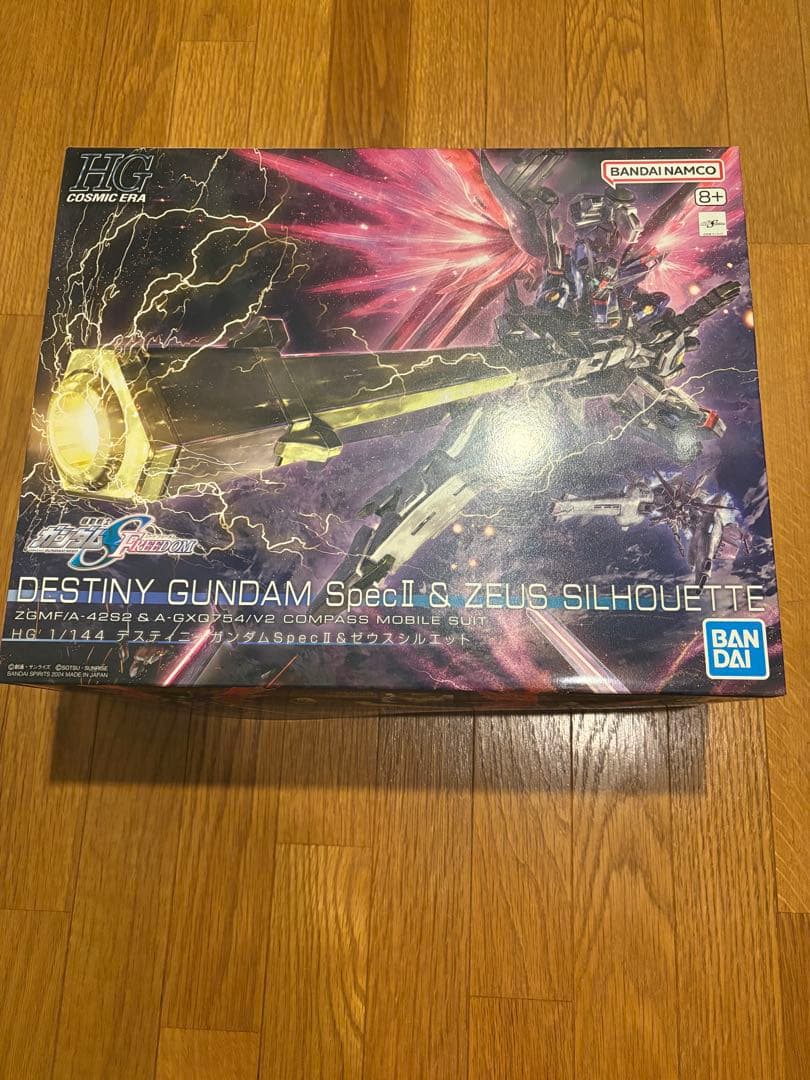 HGデスティニーガンダムSpecII ゼウスシルエット