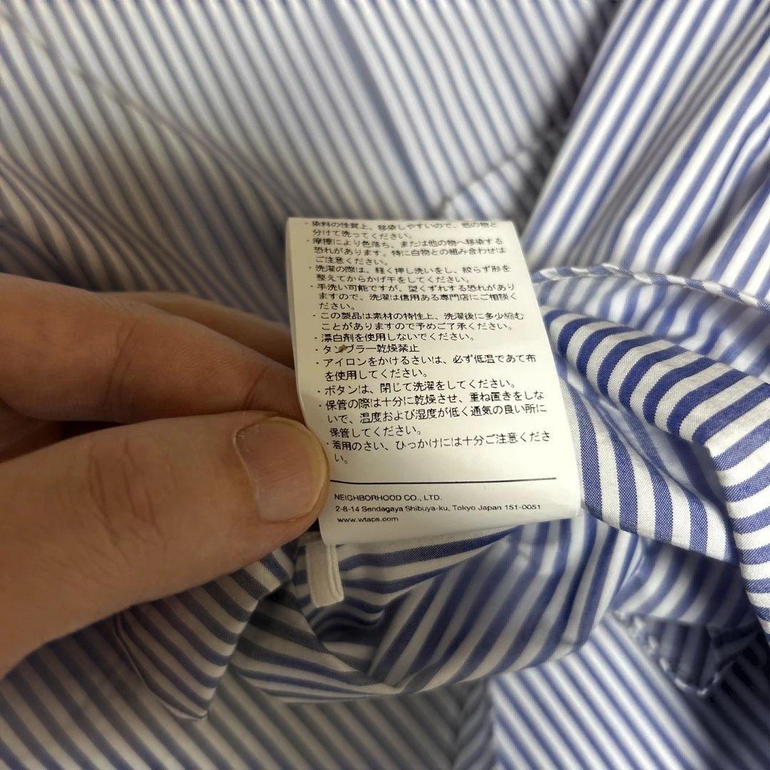 WTAPS 23ss ストライプシャツ　02