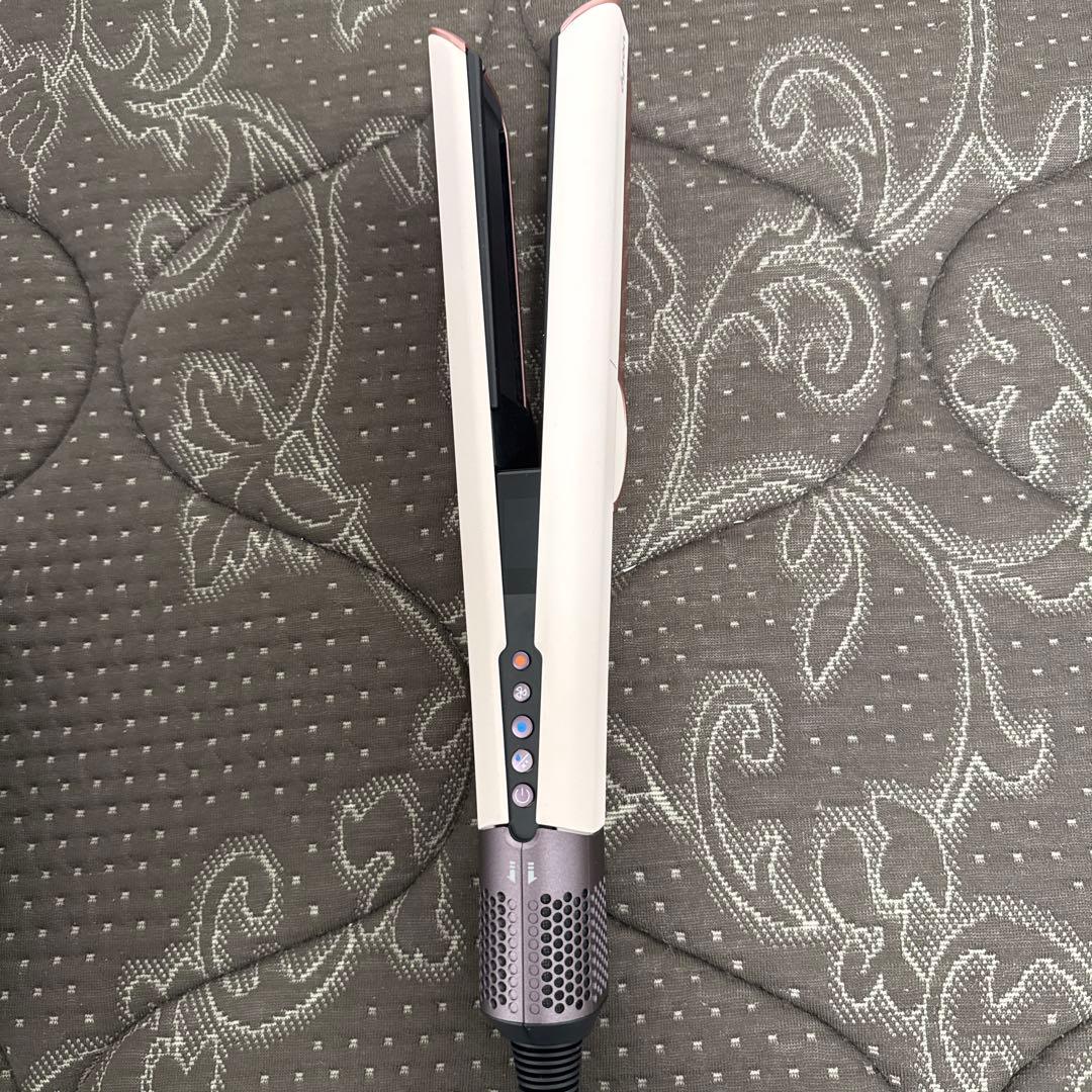 Dyson ストレートヘアアイロン ホワイト・ピンク