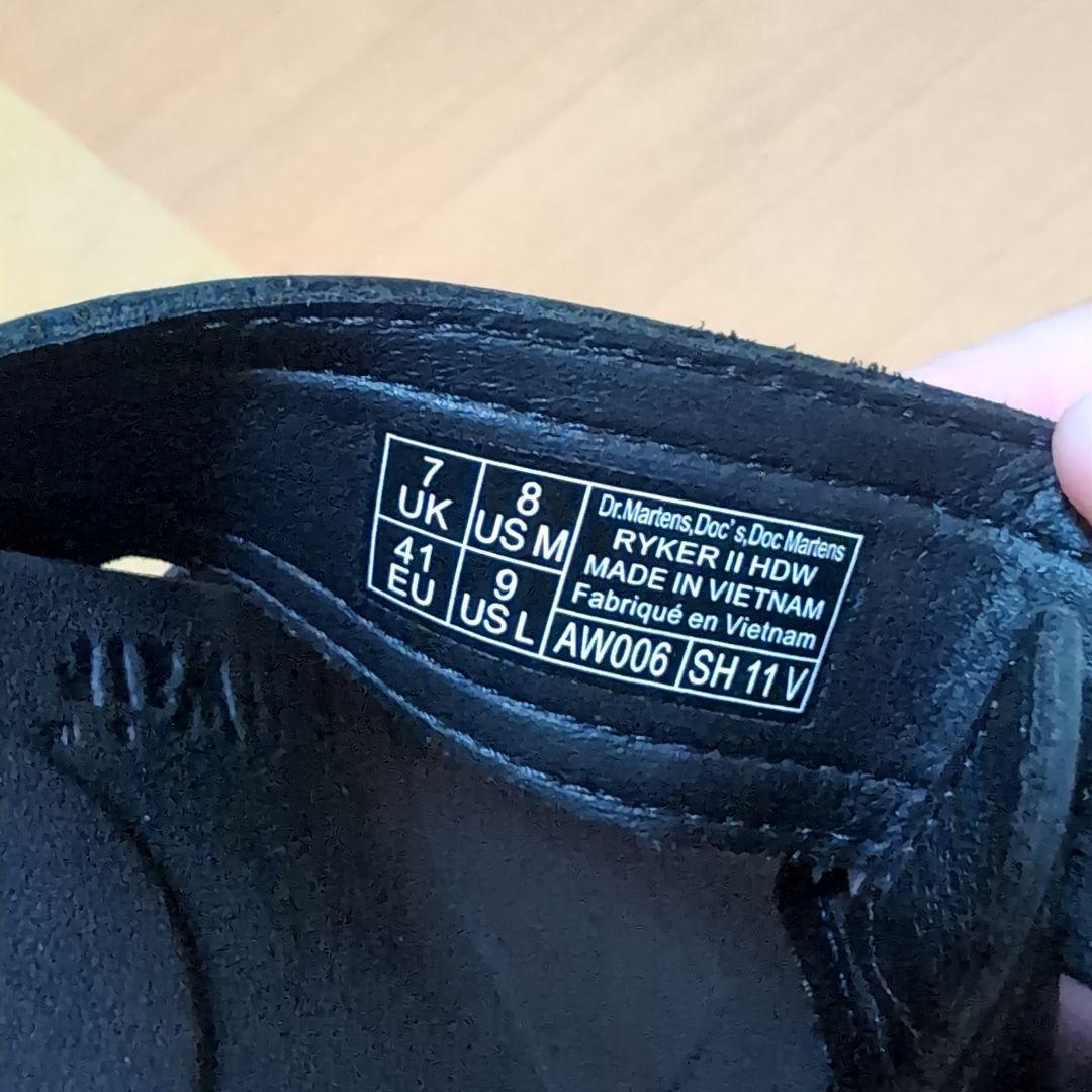 ドクターマーチン　レザーサンダル バックル付き