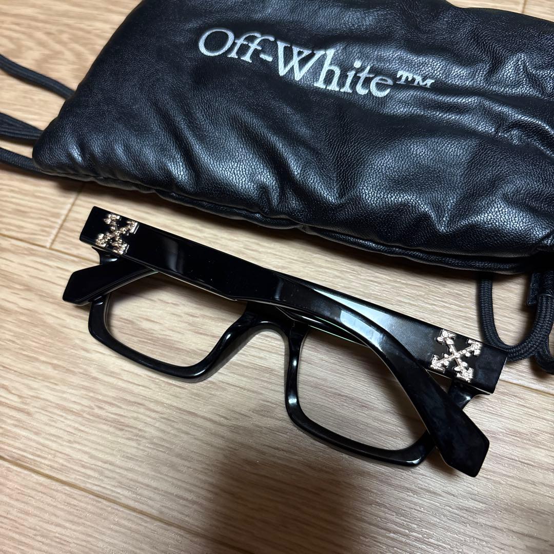 Off-White™ スクエアフレーム メガネ