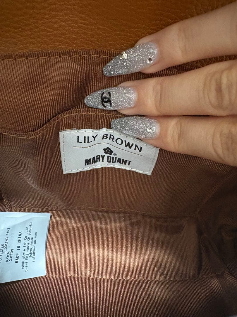 【LILY BROWN×MARY QUANT】デイジーチェーンショルダーバッグ