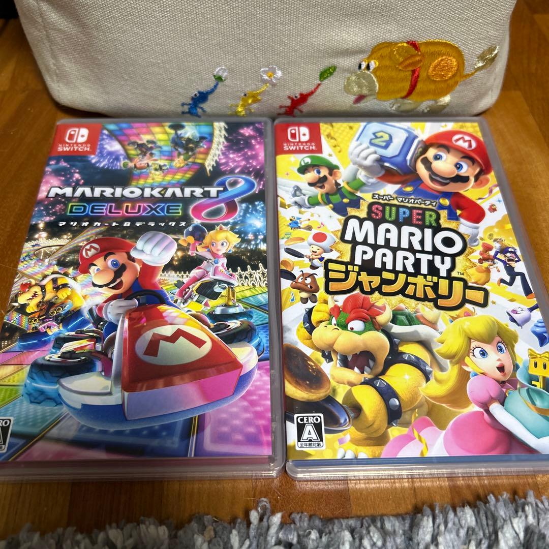マリオカート8 デラックス & スーパーマリオパーティジャンボリー　セット