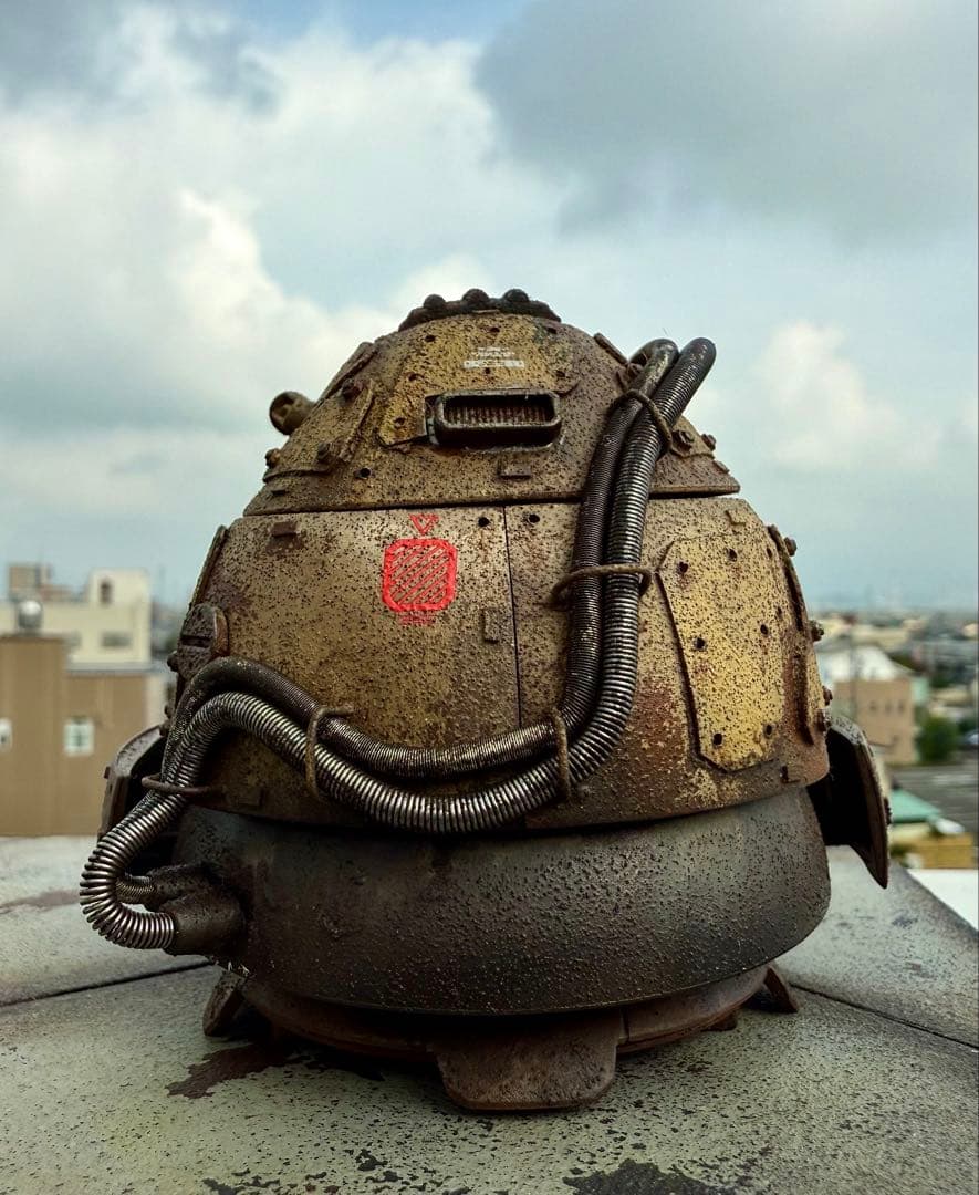 EXCEED MODEL ドムヘッド　サンドカラー　現地改修　塗装完成品