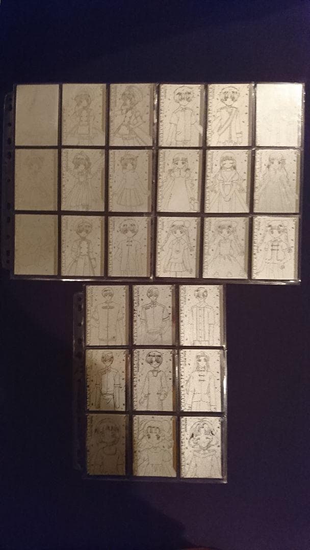 カードキャプターさくら　　エッチング　金　銀　５４枚コンプ