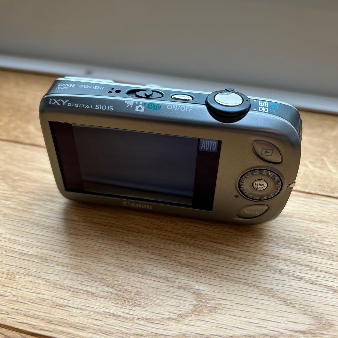 Canon IXY510IS シルバー 動作品
