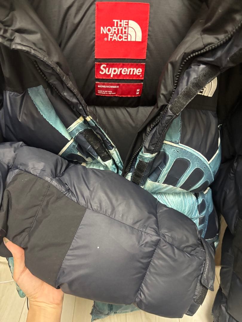 【美品】THE NORTH FACE × Supreme ダウンジャケット M