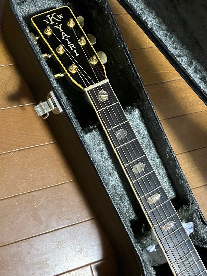 K.yairi yw-800 1993年製　kヤイリ　縦ロゴ