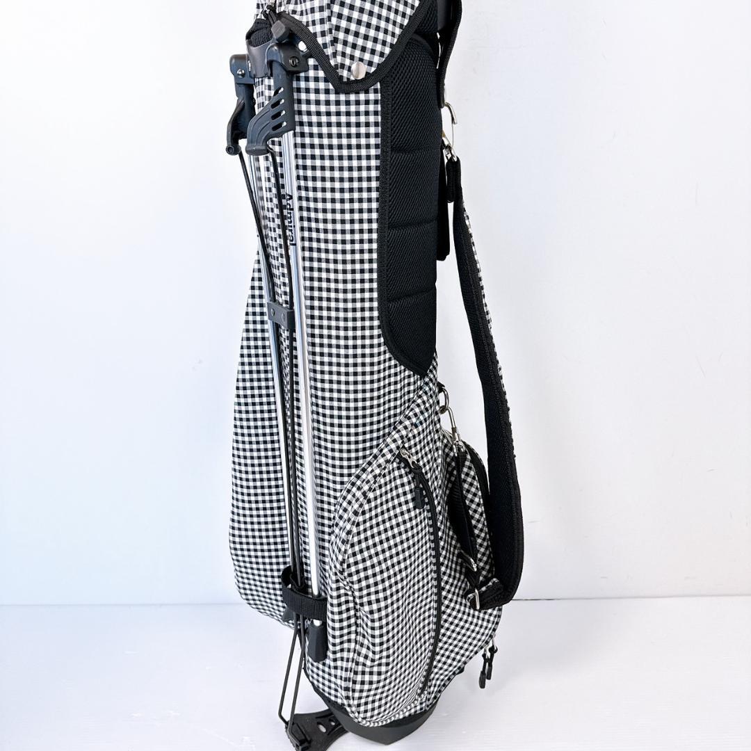 アドミラル　キャディバッグ　ギンガムチェック　スタンド式／Admiral