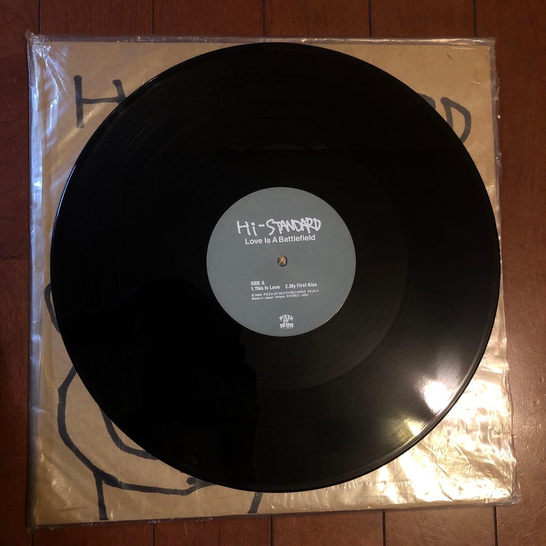 Hi-STANDARD Love is a Battlefield レコード