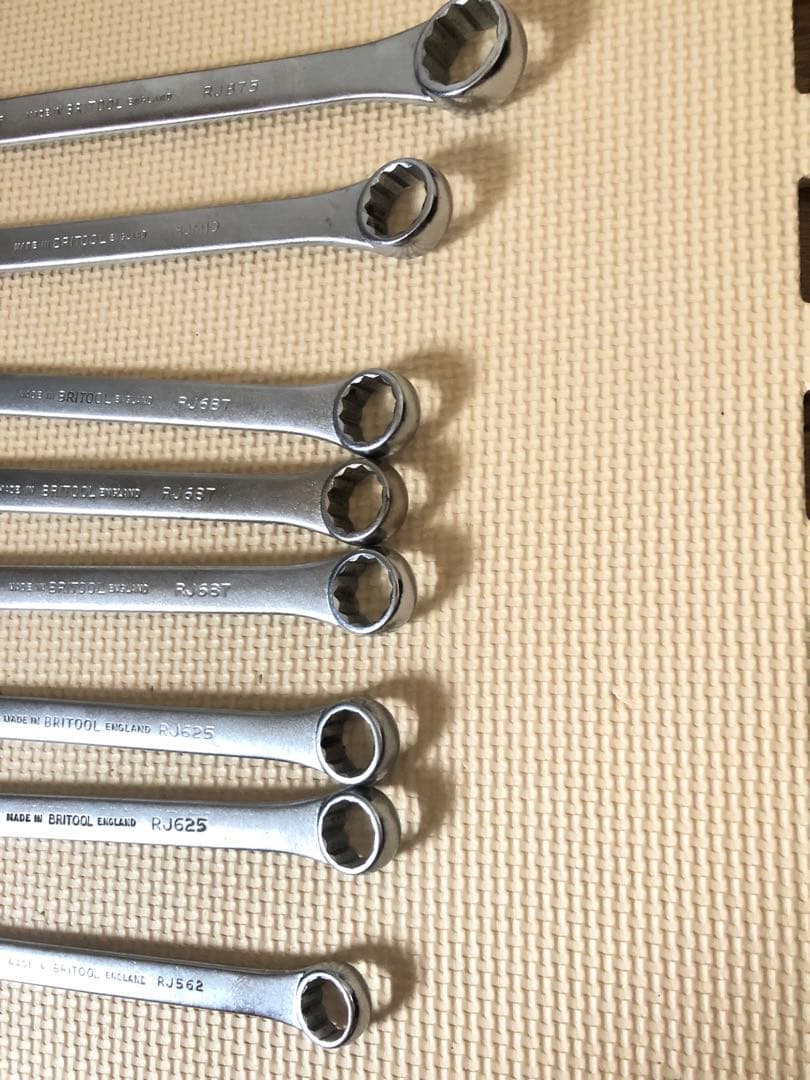 BRITOOL ENGLAND製 レンチ セット まとめ⑲