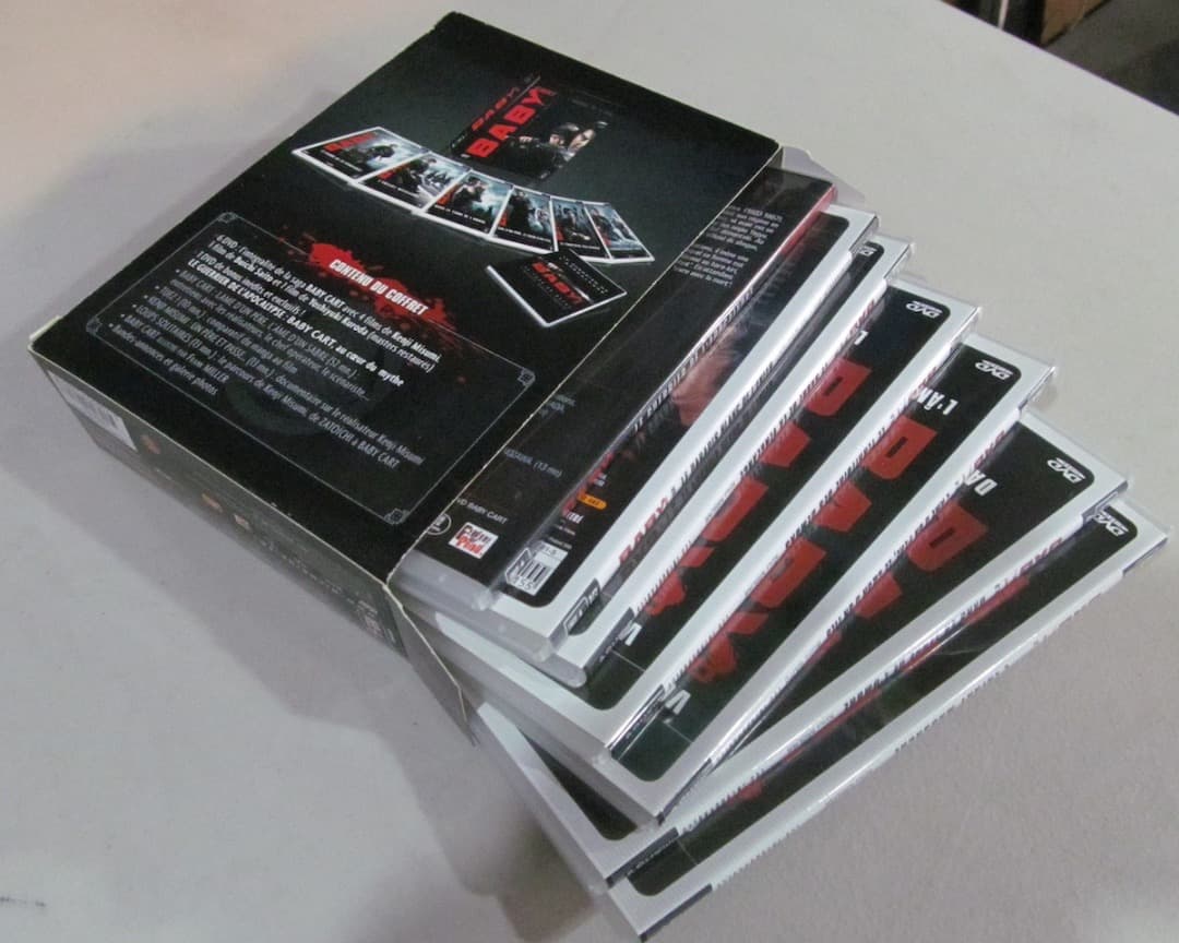 子連れ狼 映画版 DVD 7巻セット 中古