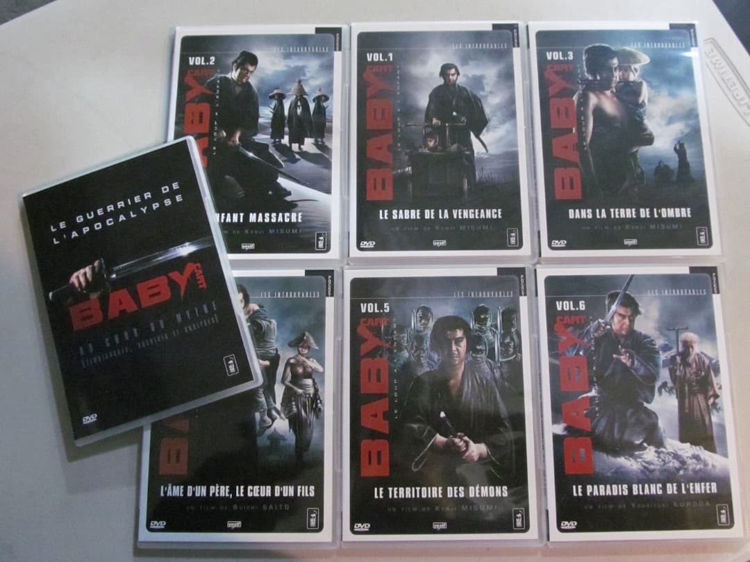 子連れ狼 映画版 DVD 7巻セット 中古