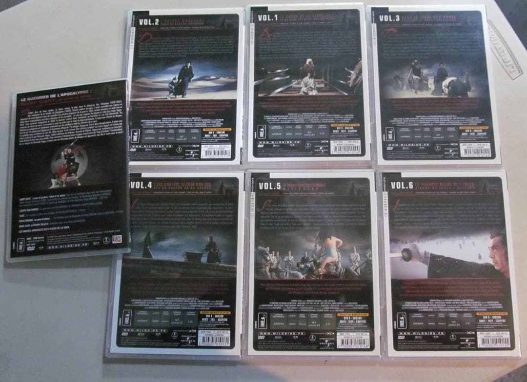 子連れ狼 映画版 DVD 7巻セット 中古