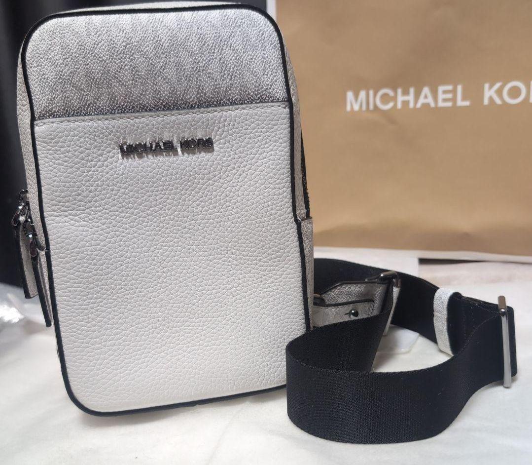 MICHAEL KORS ショルダーバッグ ホワイト/シルバー