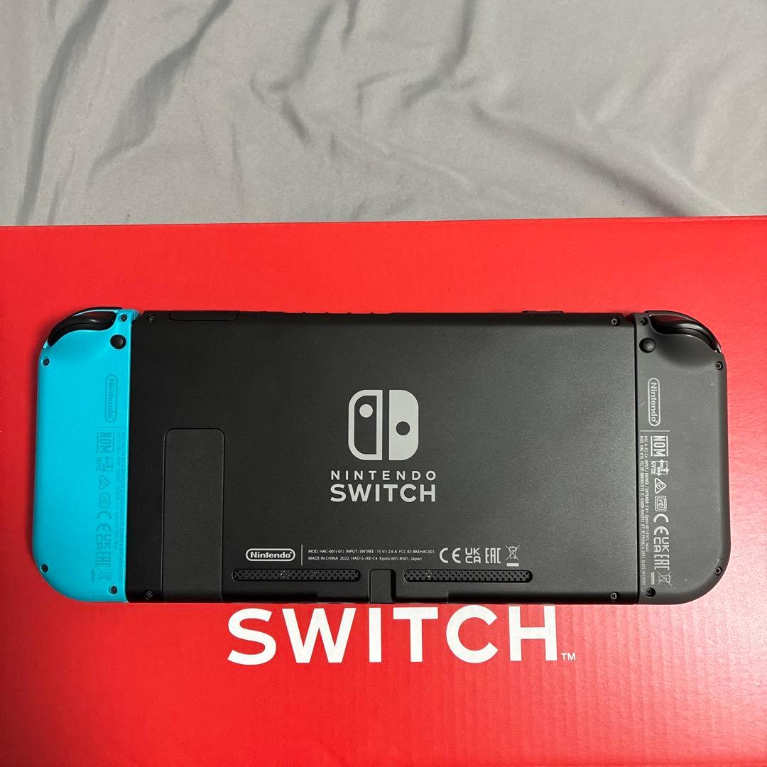 【Nintendo Switch 本体 カスタムカラー／プロコン付き／箱あり】