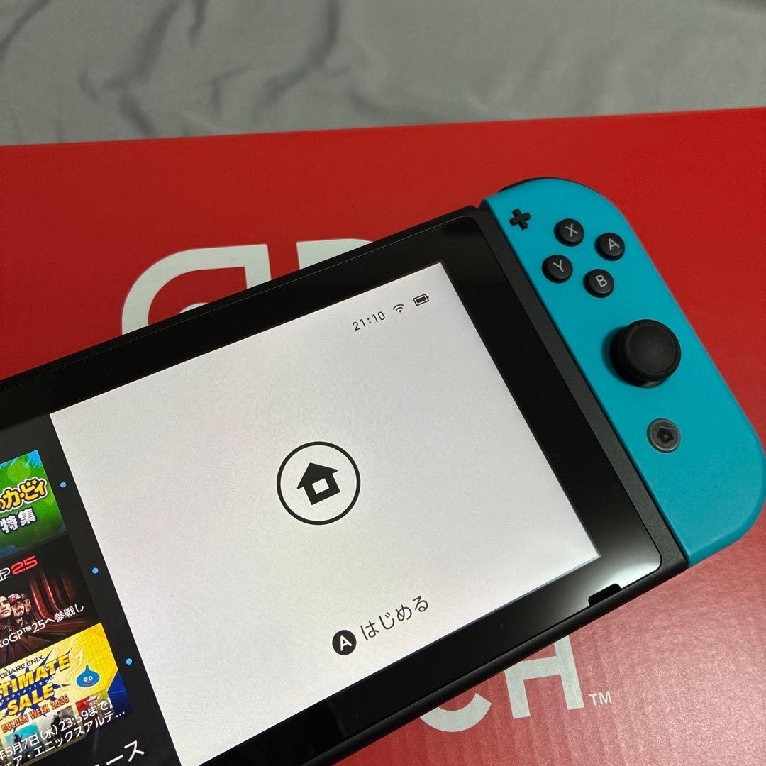 【Nintendo Switch 本体 カスタムカラー／プロコン付き／箱あり】