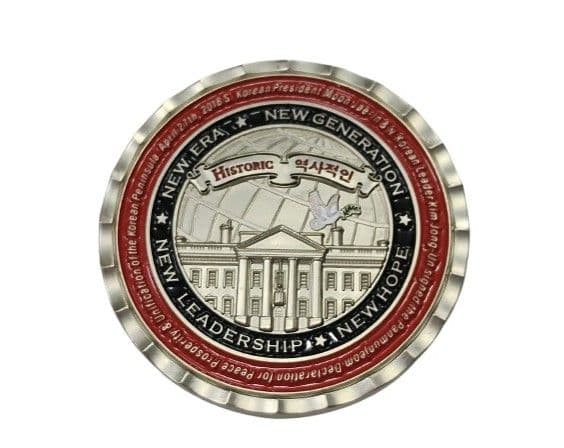 新品 2018年 米朝首脳会談 記念 トランプ大統領 金正恩