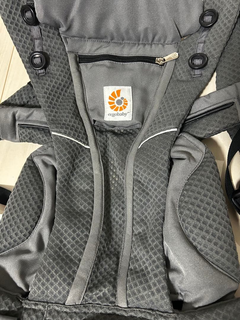 【yuuu 様】ergobaby 抱っこ紐 オムニブリーズ グラファイトグレー