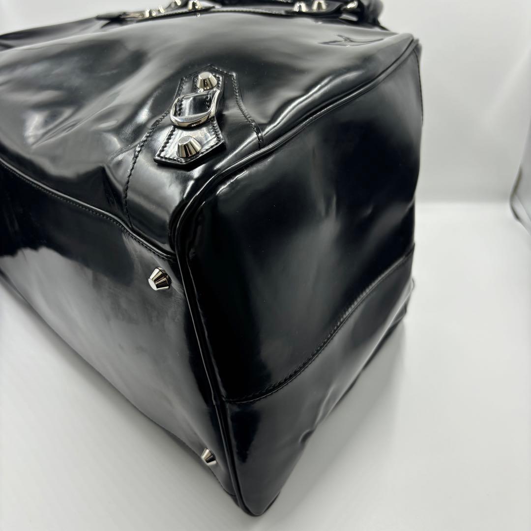 【美品】BALENCIAGA バレンシアガ シティ ボストンバッグ