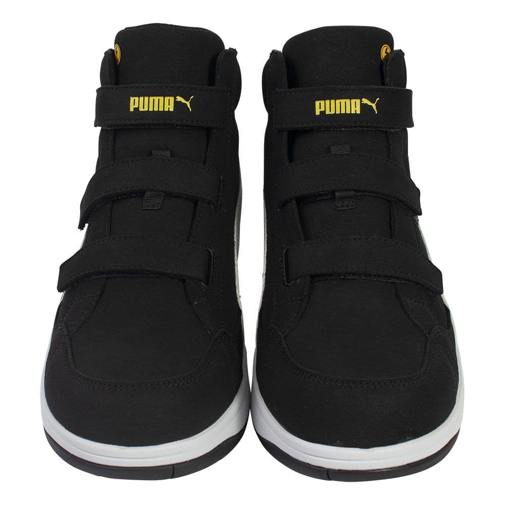 プーマ安全靴#63.203 26.0cmエアーツイスト・ブラックミッドフック＆ル