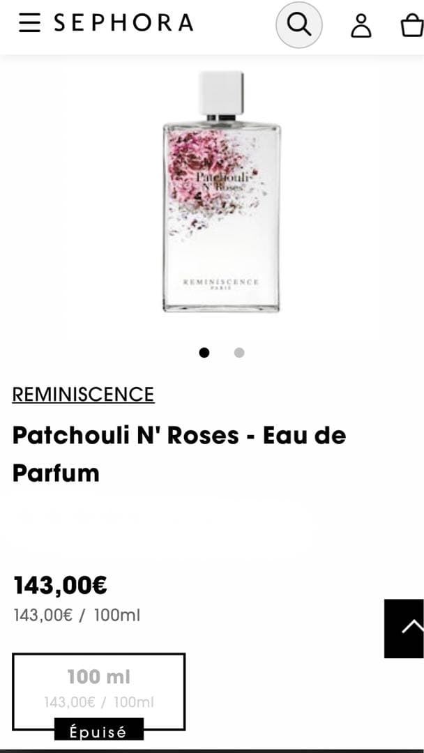REMINISCENCE レミニッセンス　パチョリ　EDP 100ml