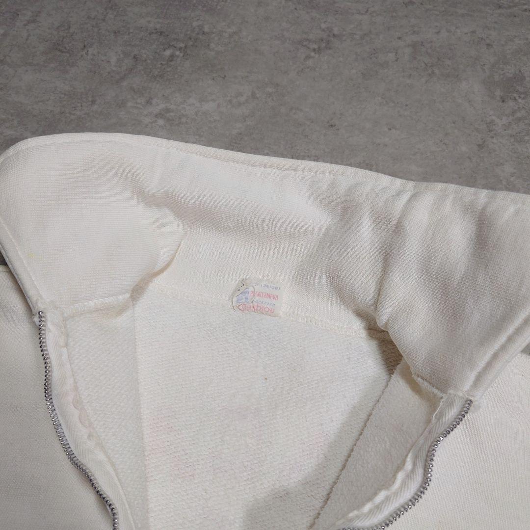 60s Champion 小文字ランタグ ハーフジップスウェット バックプリント