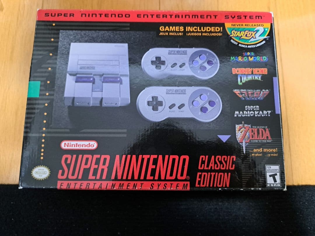 北米版 ニンテンドークラシックミニ スーパーファミコン SNES mini