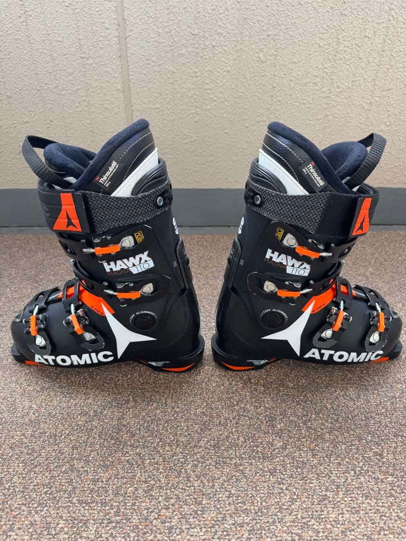 ATOMIC スキー ブーツ HAWX110 ブラック/オレンジ
