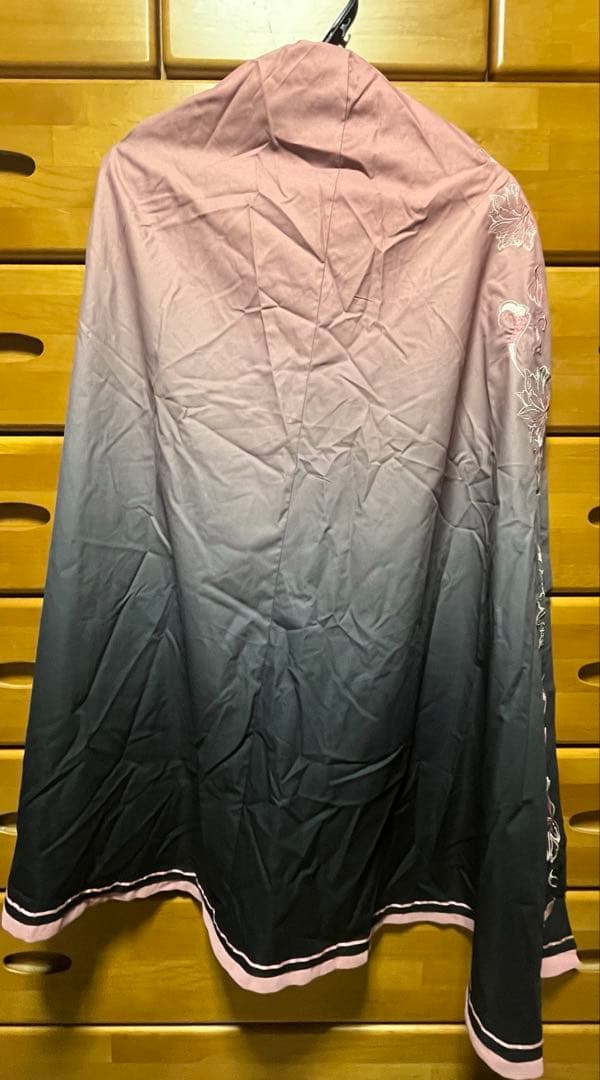 軍服ロリータ　軍ロリ　桜　ピンク　黒　Belchic ケープ　ワンピース