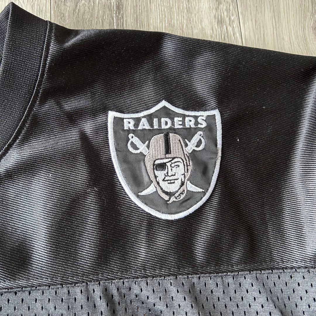 Jeff Hamilton RAIDERS ゲームシャツ 黒 2XL ワッペン