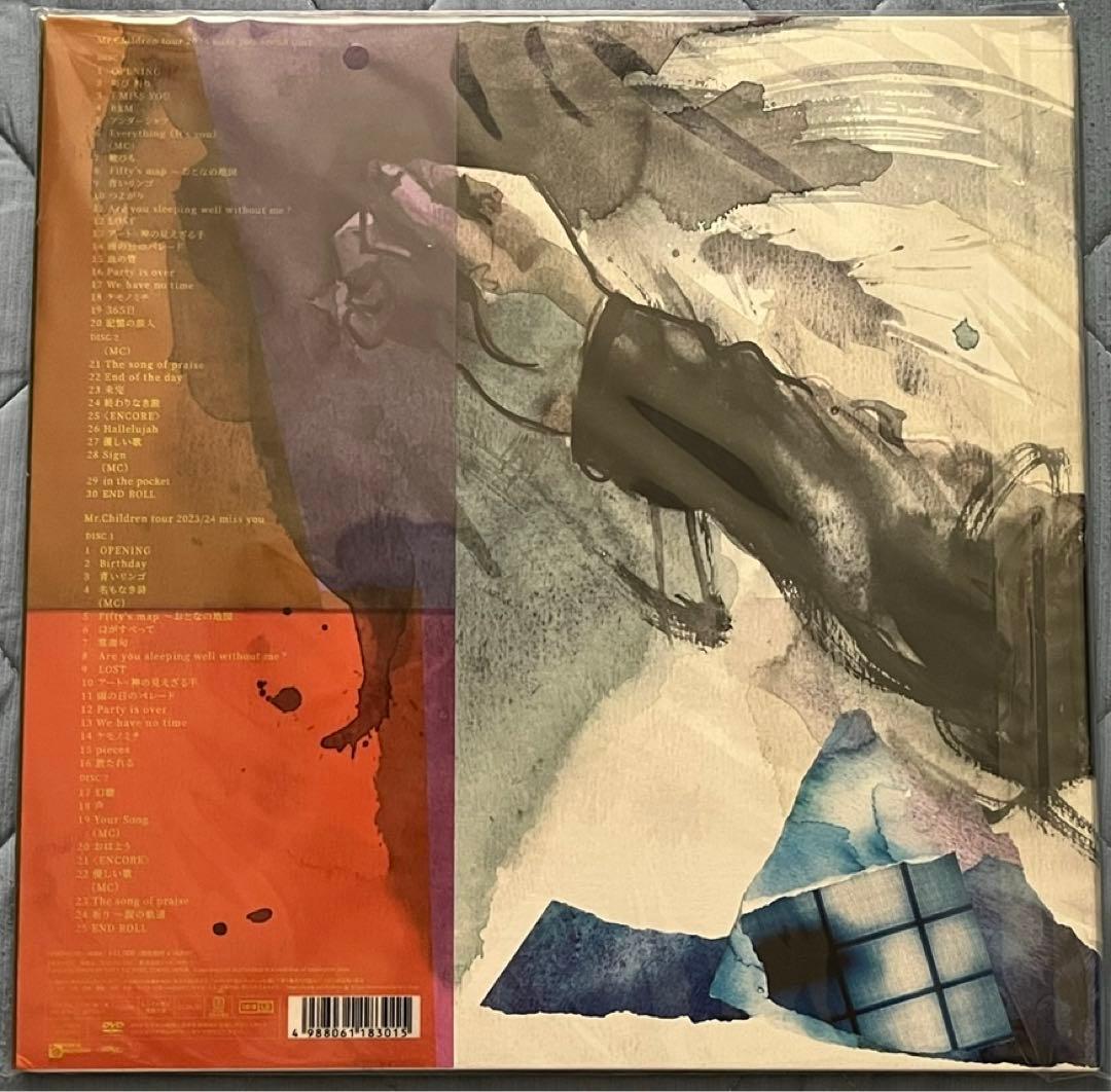 Mr.Children miss you LIVE DVD 4枚組