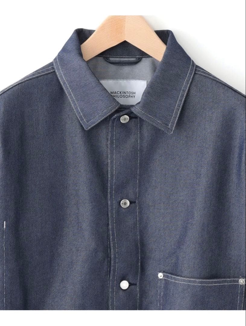 MACKINTOSH PHILOSOPHY ポリエステルデニム ワークジャケット