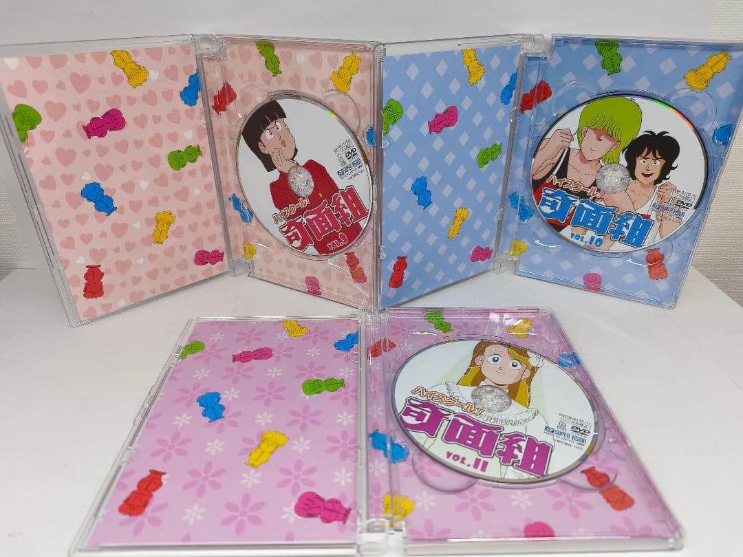 ハイスクール!奇面組 COMPLETE DVD-BOX1 BOX2