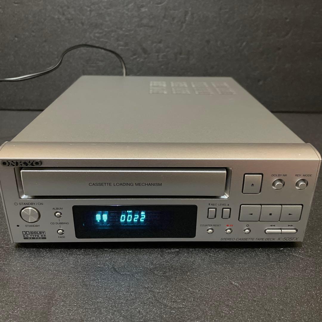 ONKYO K-505FX ステレオカセットテープデッキ