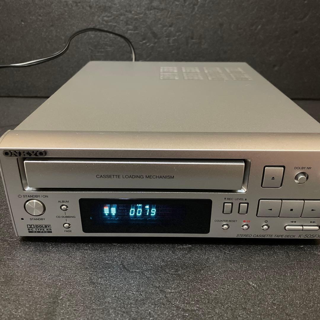 ONKYO K-505FX ステレオカセットテープデッキ