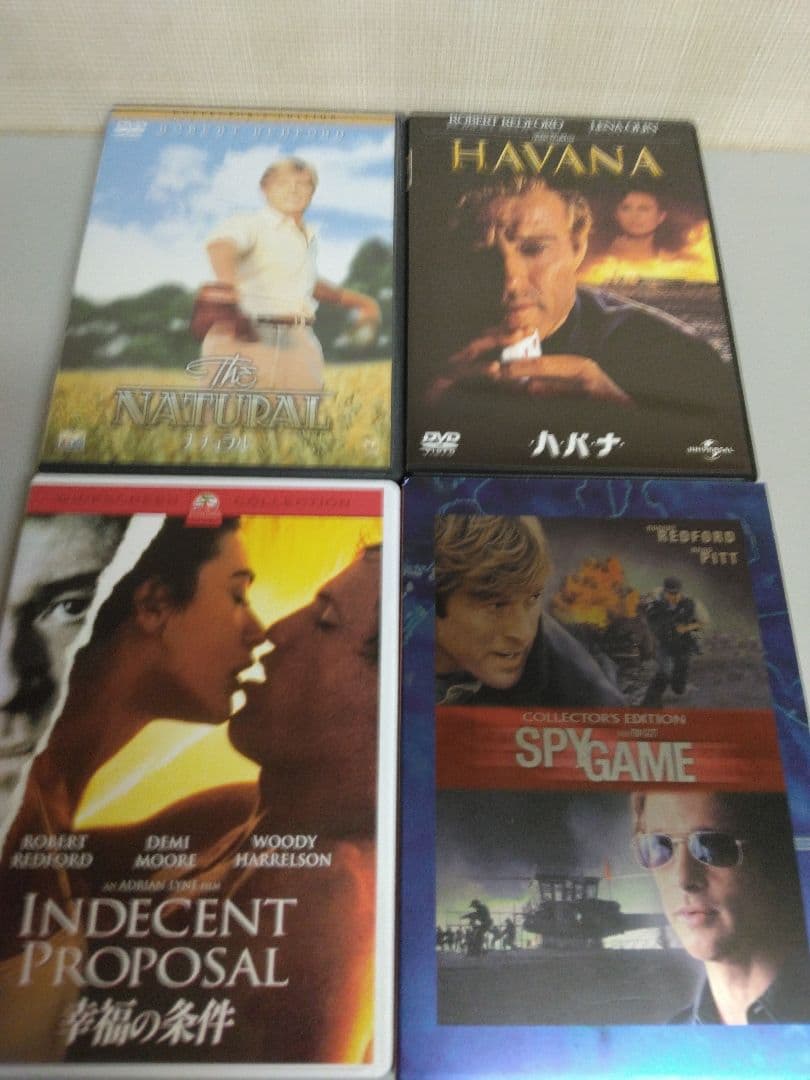 追悼ロバート・レッドフォード　新品未開封品他DVD21巻セット