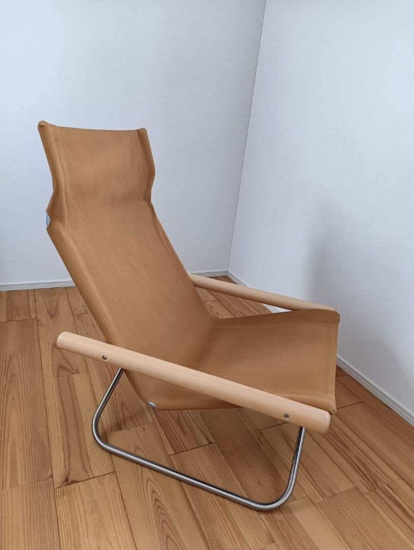 ニーチェアX NY-125 ナチュラルシート・キャメル